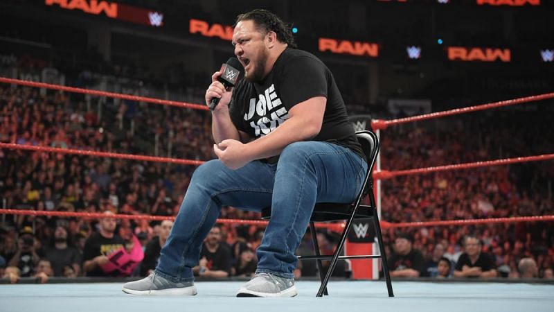 Samoa Joe demands an apology. Murder is a bridge too far for Samoa Joe.